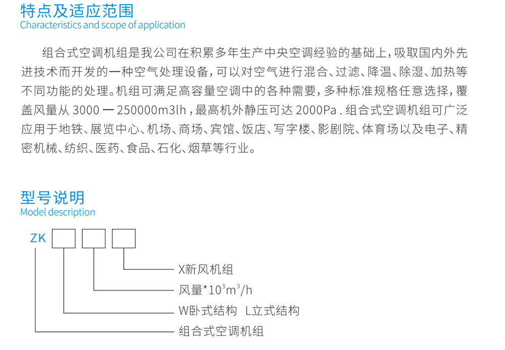 組合式空調(diào)機(jī)組調(diào)整測試